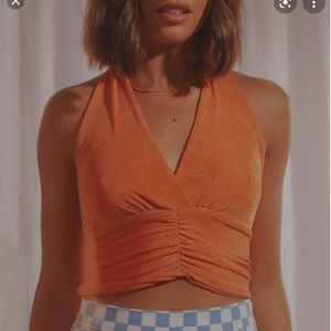 SOLD - Peppermayo Tour Crop Top